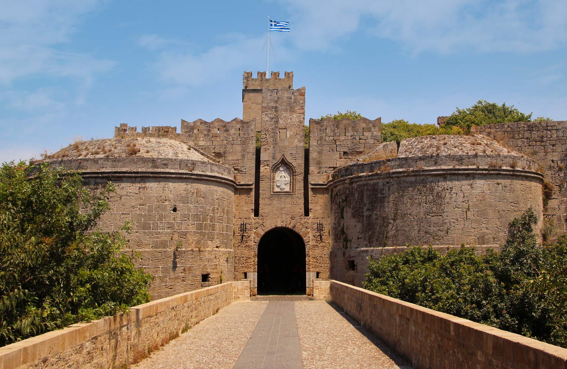 Rhodes Private Walking Tour, Grand Master Palace & Old Town Stroll